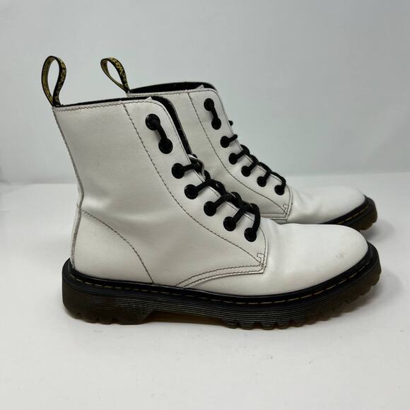 Dr Martens Boots Women's Size 8 Luana Airwalk AW004 Preppy Normcore 7 Eyelet - Picture 12 of 16
